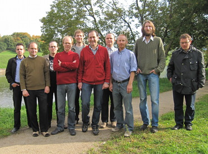 Group Photo with Ian Spielman and Nathan Goldman